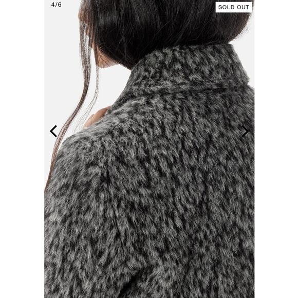 John Elliot Ivy Gray Alpaca Wool Blend Jacket Size 3/ US Large - Picture 4 of 12